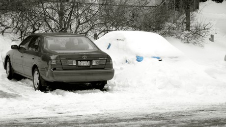 voiture l'hiver